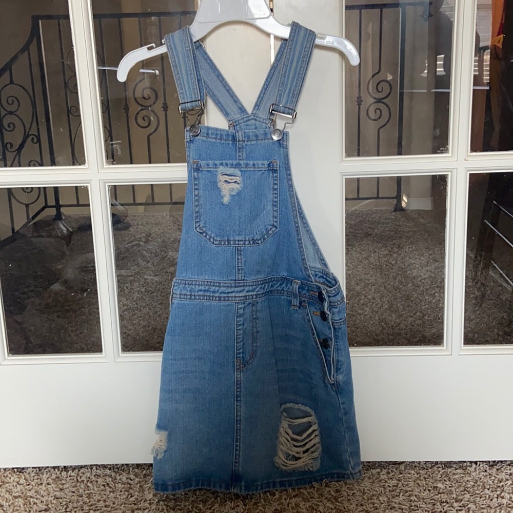 Overalls skirt